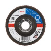 Disco Flpa Expert for metal 4.5"" Curvo Fibra  Grano 60