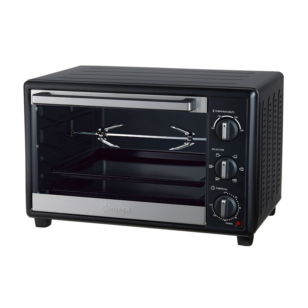 Horno eléctrico imaco con rosticero HES35R 35 litros