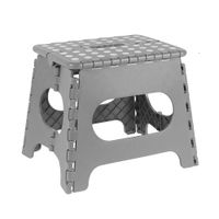 Banco plegable 27cm mediano Gris