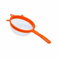 Colador anatómico con malla mediano Naranja