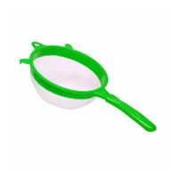 Colador anatómico con malla grande Verde