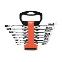 Juego llave mixta de carraca 8p