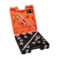 Set dados y accesorios encastre 3/4 17p