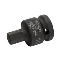 Dado destorn. 6mm Hex. Impacto Enc 1/2