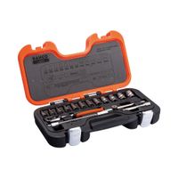 Set dados y accesorios encastre 1/4"" 16p