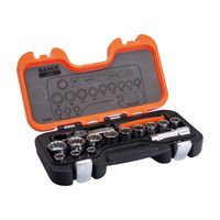 Set dados y accesorios encastre 1/4 14p