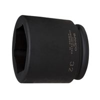 Dado impacto 1.1/8"" largo hexagonal encastre 3/4