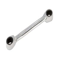Llave plana con carraca 8-9 mm