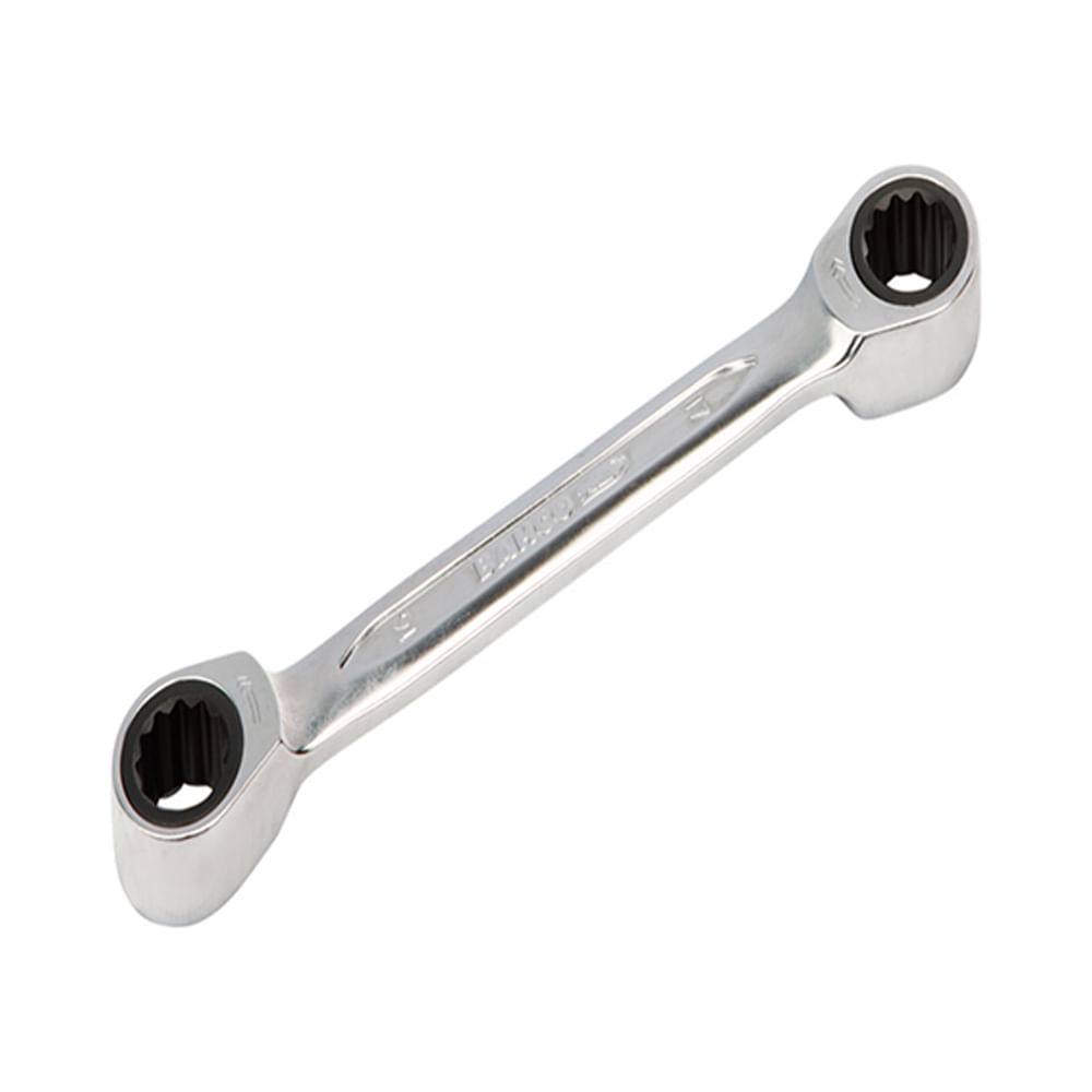 Llave plana con carraca 8-9 mm