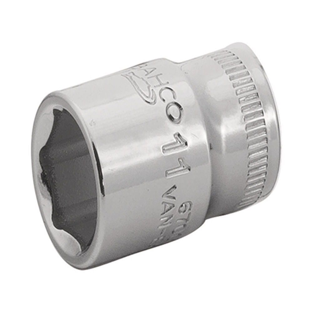 Dado 1/4"" hexagonal 4mm