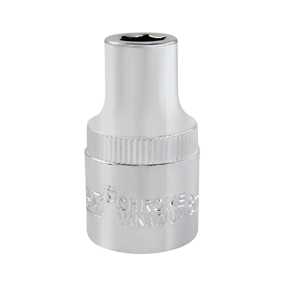 Dado cromado 1/2"" 8mm CRV