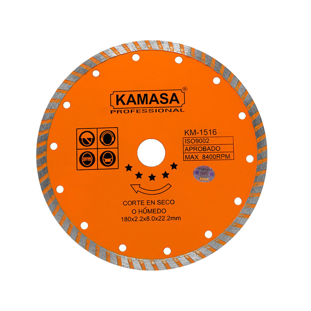 Disco diamantado T/180 Naranja