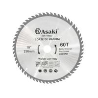 Disco de sierra 10""x60tx1""