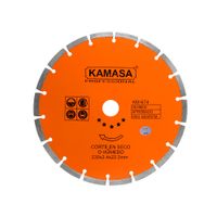 Disco diamant Naranja acero 230