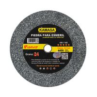 Piedra para esmeril 6"" x 3 x 4 x 1/2"" A24