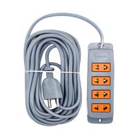 Extensión 4 salidas 3m
