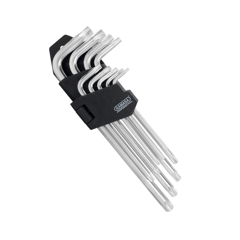 Juego de llave punta estrella 9 piezas