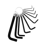 Llave allen Negra 10 piezas 1.5 - 10mm