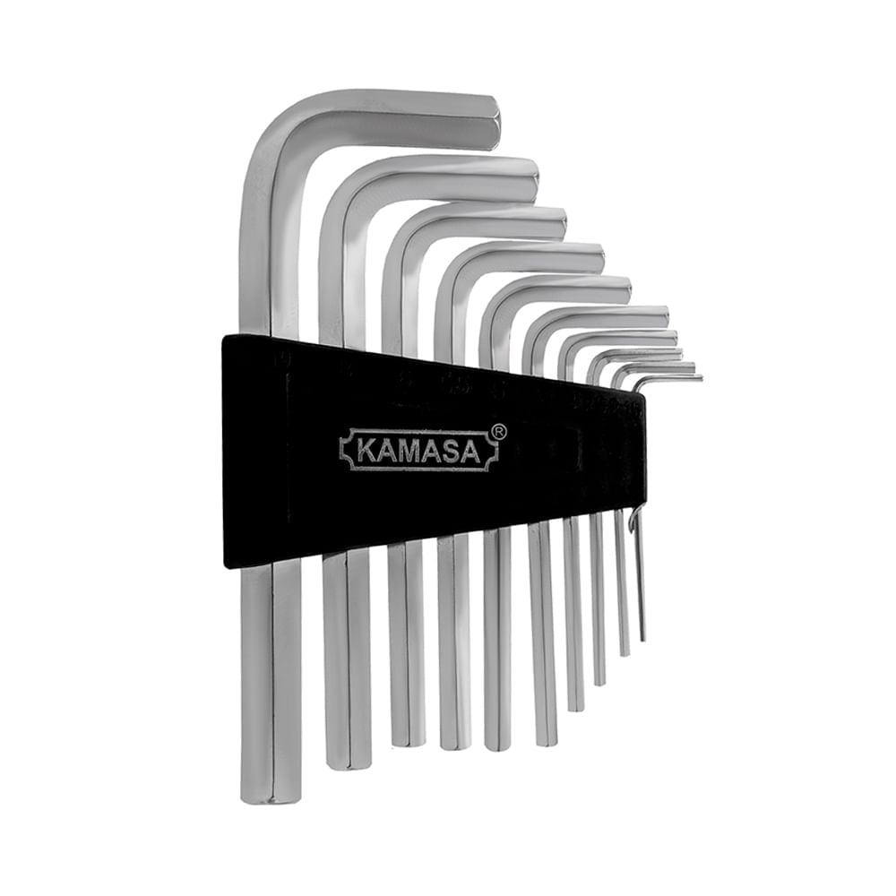 Juego llave allen 10 piezas