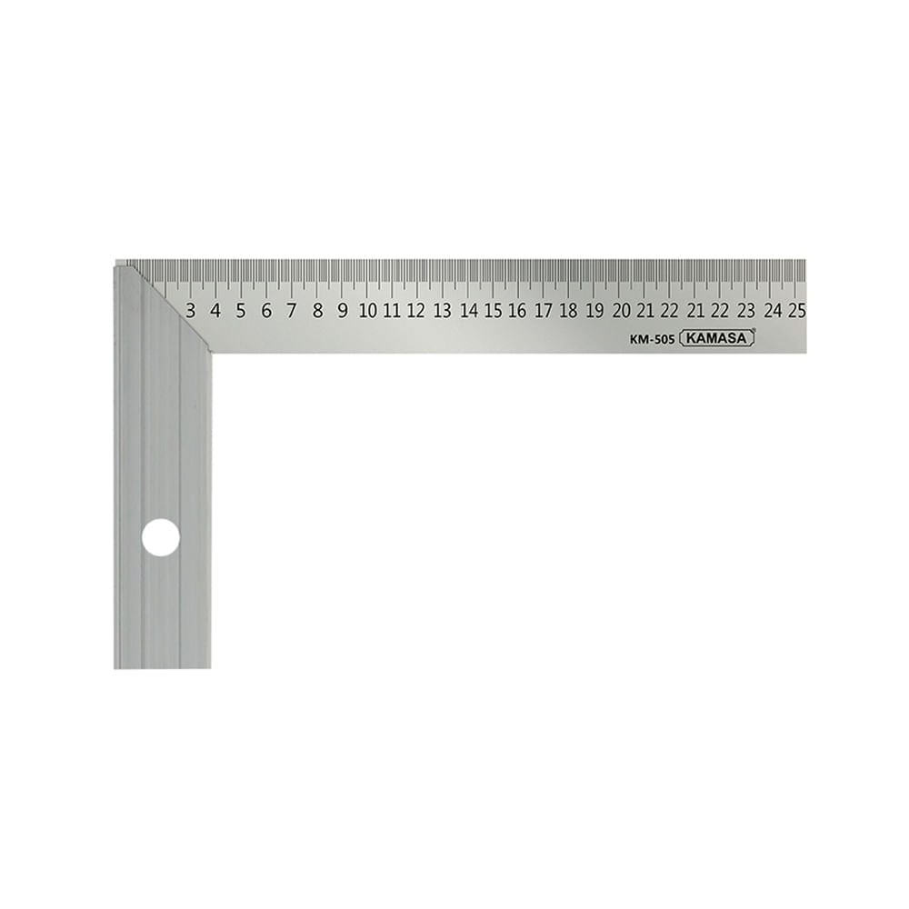 Escuadra fabricada en aluminio 10""