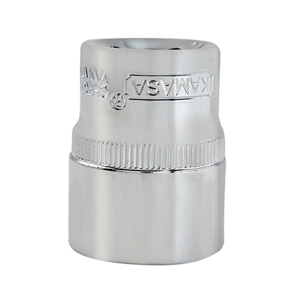 Dado cromado 1/2"" 22mm CRV
