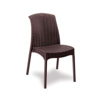 Silla ratán sin brazo