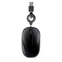 Mouse retractil Fiddler Negro