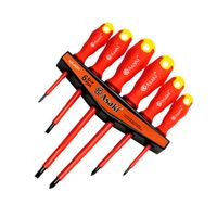 Juego destornillador para electricista 6 piezas