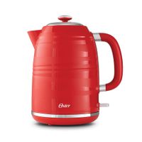 Hervidor oster 1.7 litros rojo BVSTK4177R-053