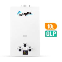 Calentador a gas GLP Rotoplas Flaming 10 litros