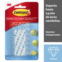 Mini Ganchos Decorativos, Transparentes