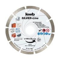 Disco diamantado Segmentado Silverline 115x22mm