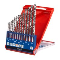 Juego de brocas espiral HSS x13u