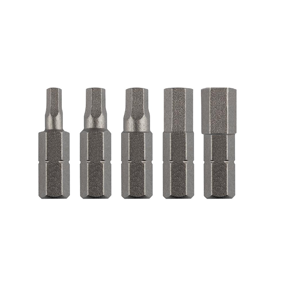 Puntas Basic Use de acero Hexagonal 25mm x5u