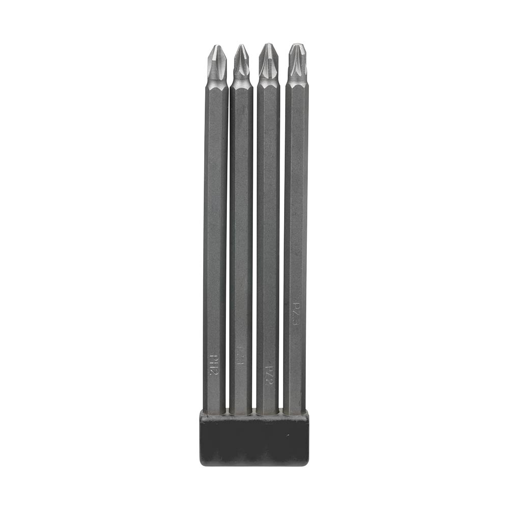 Juego de puntas industriales extra largas x4u