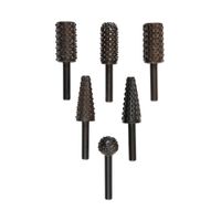 Juego de escofinas para metales y madera x6u