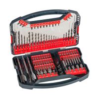 Caja de brocas para madera, metal y piedra x10u