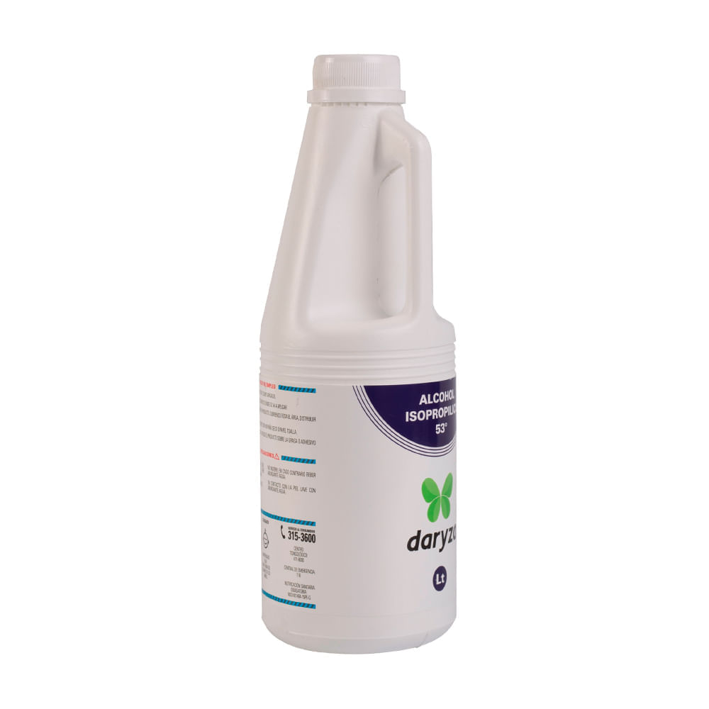Alcohol Isopropílico al 53% Daryza 1lt