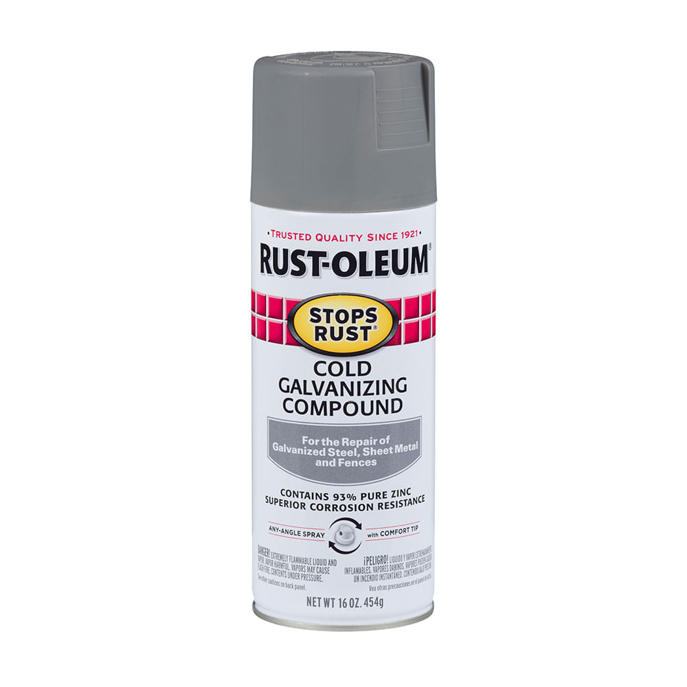 Spray Metal Protection Compuesto Galvanizado Gris 454 gramos