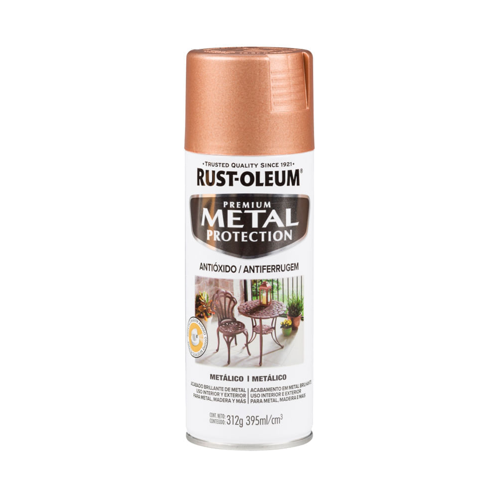 Spray Metal Protection Metálico Oro Rosa 312 gramos