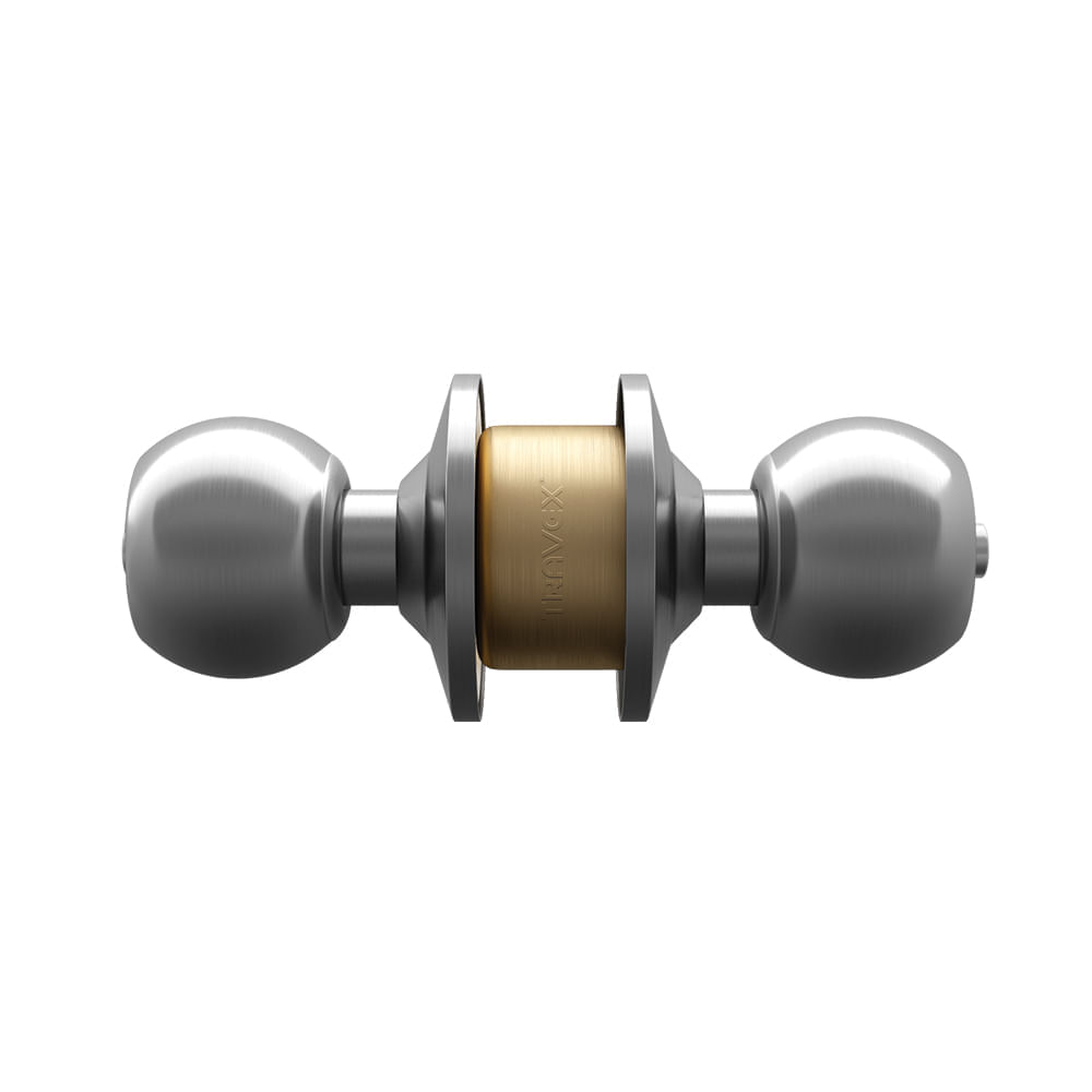 Cerradura Travex para baño Acero Inox.