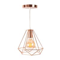 Colgante Prisma Cobre