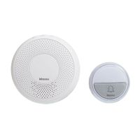 Timbre inalámbricocon enchufe Blanco 15 melodías