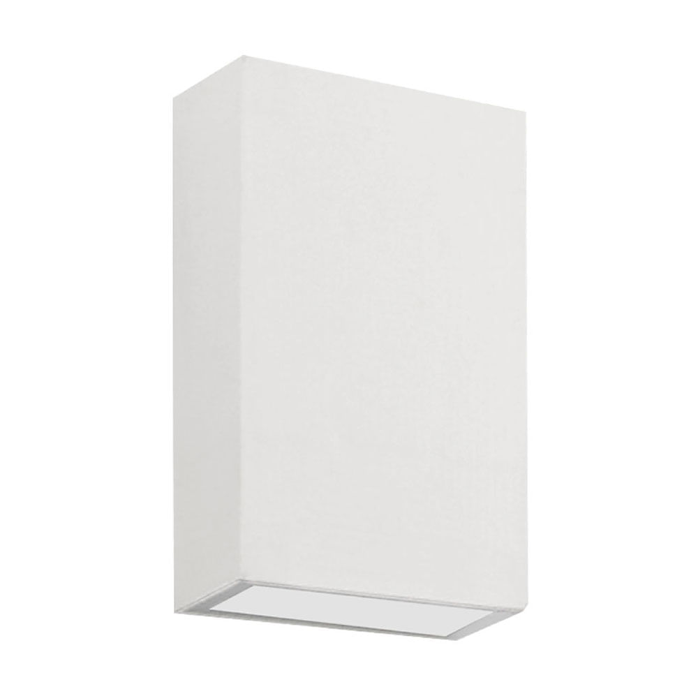 Aplique exterior LED 2 luces 4W Blanco Luz Cálida