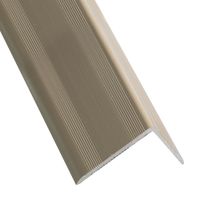 Borde peldaño Aluminio Bronce Mate 240cm