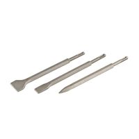Kit de cinceles SDS Plus x3 piezas