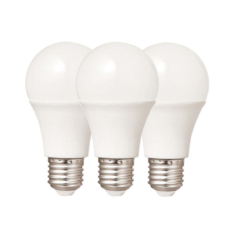 Foco LED Orange E27 10W Luz Cálida x 3 unidades