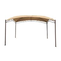 Pérgola Curva 300x300cm Marrón Orange