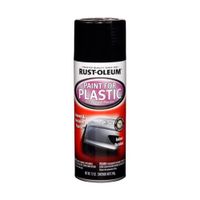 Pintura autos plástico Negro 340gr x6und