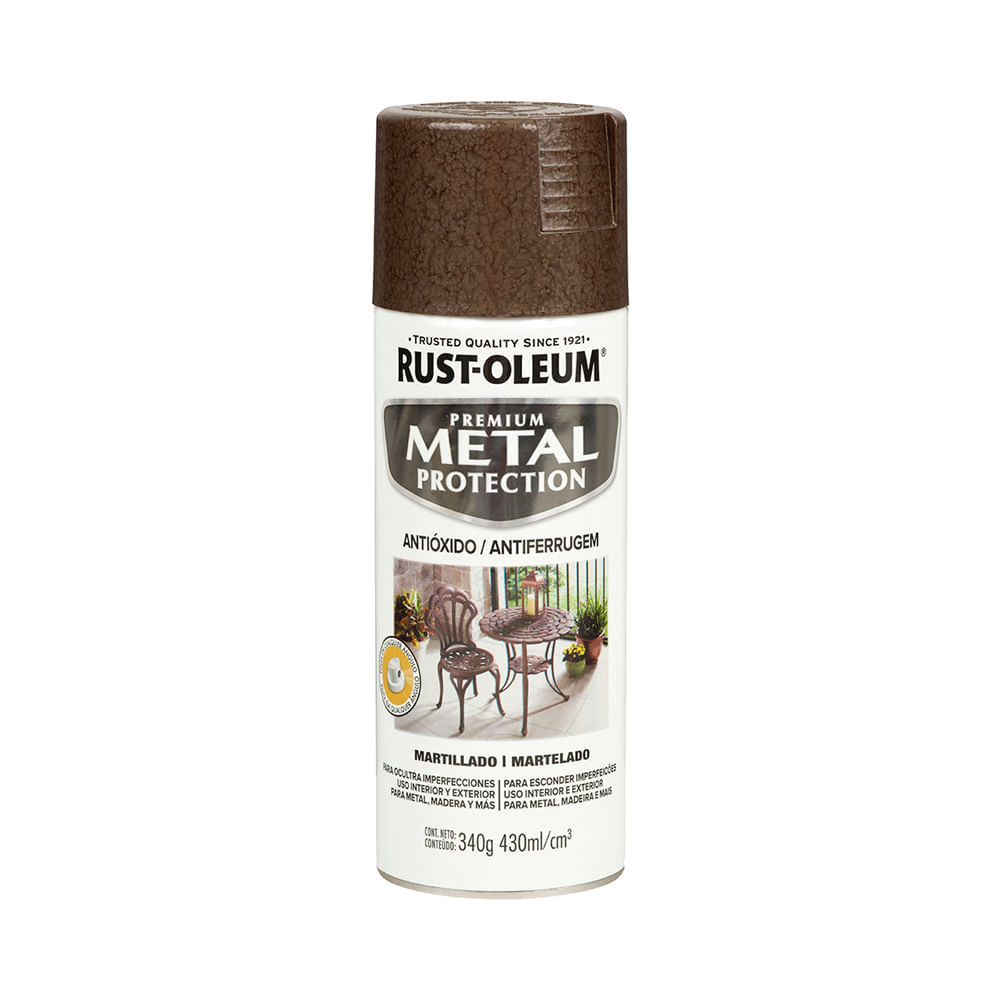 Aerosol anticorrosivo martillado Marrón 340gr x6und
